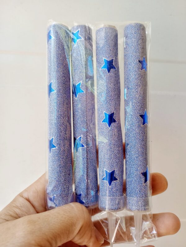 Bengala Simil Gibre Estrella  Azul x4u