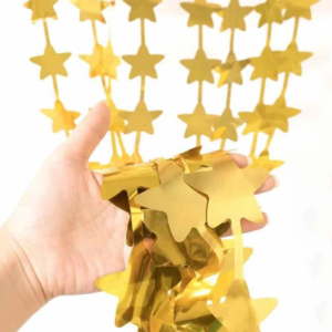 Cortina Estrella Oro