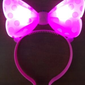 Vincha Moño LED x6u por bulto