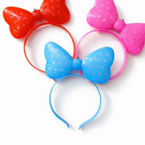 Vincha Moño LED x6u por bulto