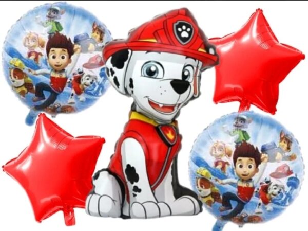 Set de Personajes 5 piezas - Paw Patrol Marshall