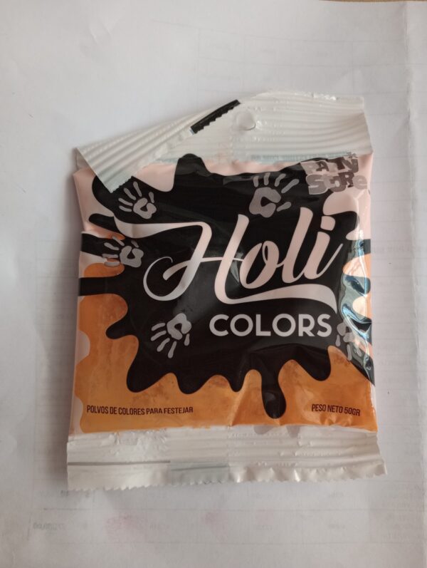Polvo Holi Color 50gr - Naranja