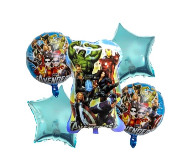 Set de Personajes 5 piezas -Advengers