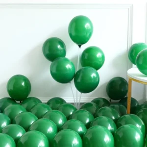 Globo Latex 10" 25cm x 50u - Verde Oscuro