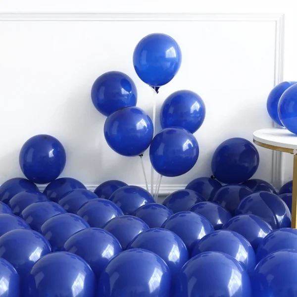 Globo Latex 10" 25cm x 50u - Azul