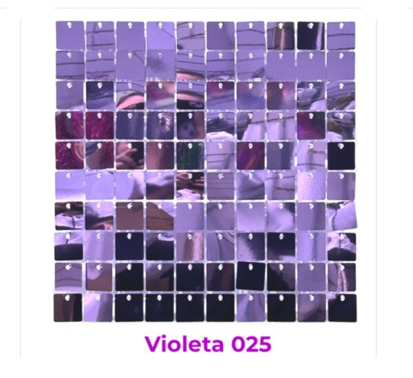 Shimmer Wall x12 Paneles 1,2m x 90cm - Violeta