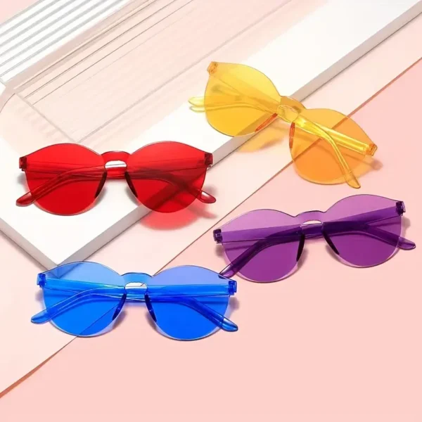 Lentes Redondo Acrílico x5u - Surtidos