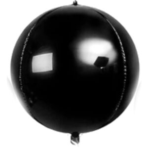 Globo Esfera 4D 22" 55cm - Negro