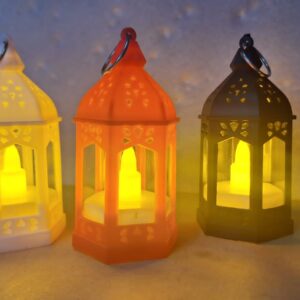 Vela LED Farolito x6u Surtido - Cálido