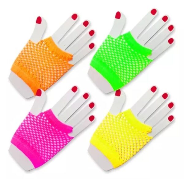 Guantes Red Fluor Corto Surtido - Bulto x12u