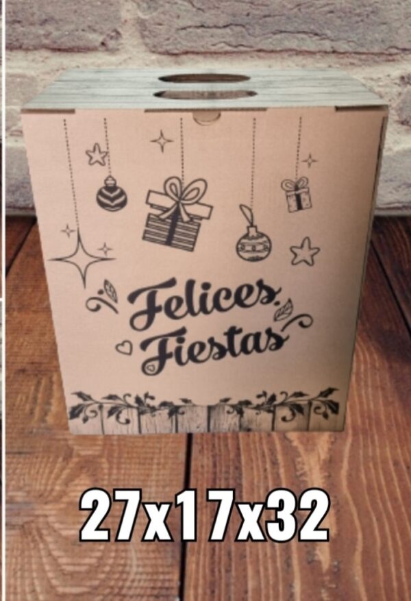 Pack de 5 Maletín Navideño 27 x17 x32