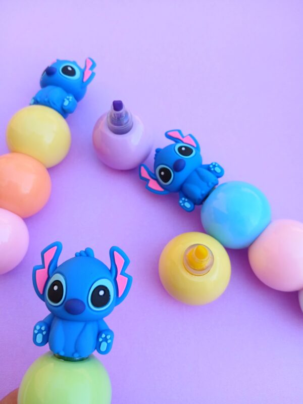 Mini Resaltador Encastrables Redondo Stitch