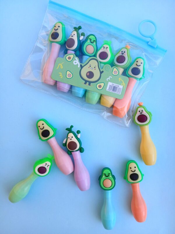 Mini Resaltador Palta x6u