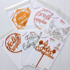 Bulto x10 Cake Topper Surtidos