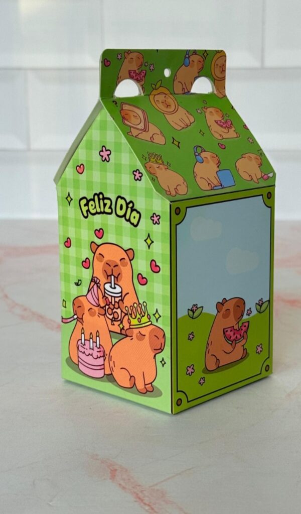 Pack x10 Casita Capybara 7x7x8
