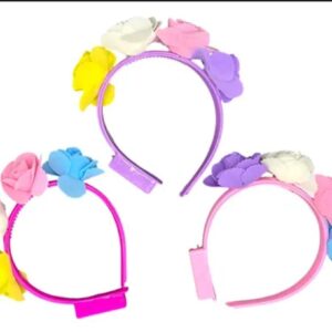 Bulto x3 Vincha Flores Luminosa - Surtida