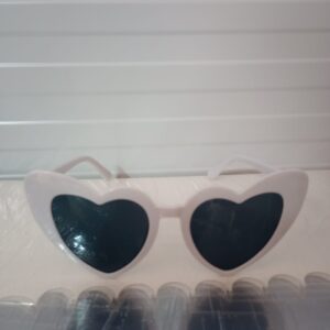 Lentes Corazón Blanco x5u