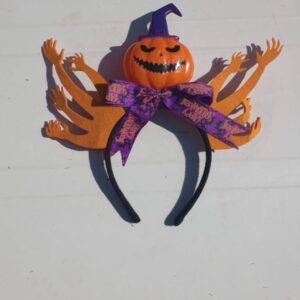 Vincha Halloween Mano c/ Moño