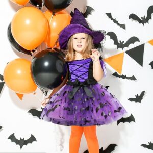 Tutu Halloween 3 Capas Tul - Morado