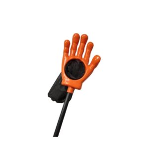 Caramelera Mano Monstruo Naranja