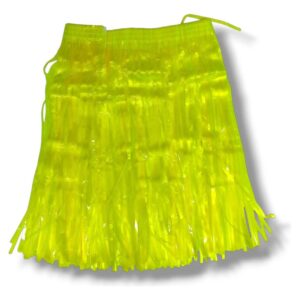 Pollera Hawaiana Fluor - Amarillo