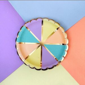 Plato Torta Pastel Stamping x8