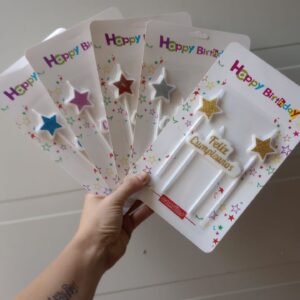 Bulto x4 Vela Estrella FC - Surtido