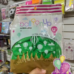 Globo Latex 12" x25u - Verde