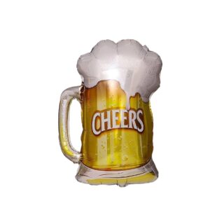 Globo Chopp Cerveza 75cm x5u