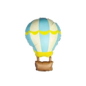 Globo Aerostático 87cm  x5u - Celeste
